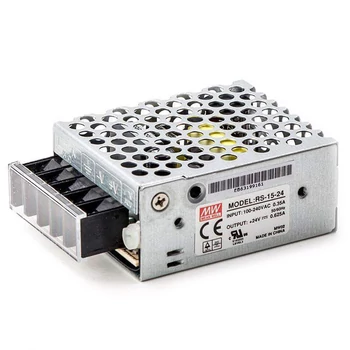 Mean Well RS-15-24 15W/24V/0-0,625A tápegység