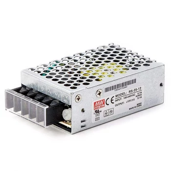 Mean Well RS-25-12 25W/12V/0-2,1A tápegység