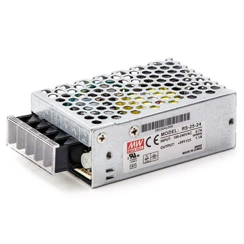 Mean Well RS-25-24 25W/24V/0-1,1A tápegység