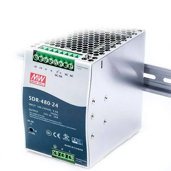 Mean Well SDR-480-24 480W/24V/0-20A tápegység