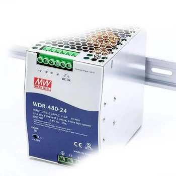 Mean Well WDR-480-24 480W/24V/0-20A tápegység