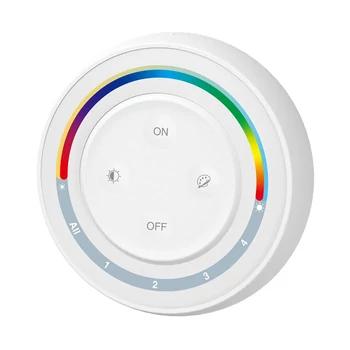 Mi-Light MIBOXER S2W+ 4 zónás mini kör távirányító, RGB+CCT