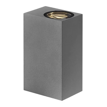 NORDLUX Asbol Kubi kültéri fali lámpa, szürke, 3000K melegfehér, beépített LED, 6,5 W , 150 lm, 2019071010