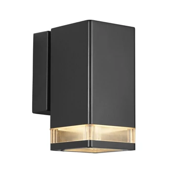 NORDLUX Elm kültéri fali lámpa, fekete, GU10, max. 20W, 45321003