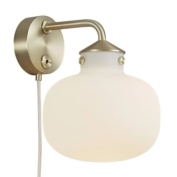NORDLUX Raito fali lámpa, fehér, E27, max. 15W, 20cm átmérő, 48091001