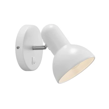 NORDLUX Texas fali lámpa, fehér, E27, max. 60W, 12.5cm átmérő, 47141001