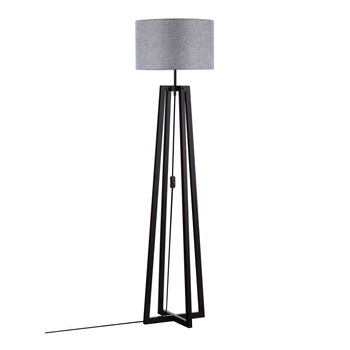 Nova Luce állólámpa, szürke, E27 foglalattal, max. 1x12W, 9001082