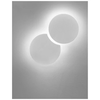 Nova Luce ANZIO fali lámpa, fehér, 3000K melegfehér, beépített LED, 1x6W, 390 lm, 711008