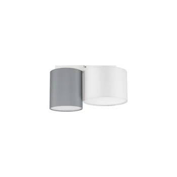 Nova Luce BRYSON mennyezeti lámpa, szürke, E27 foglalattal, max. 2x12W, 9555804