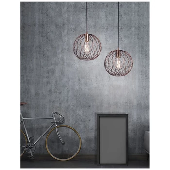 Nova Luce ERIBERTO 1 ágú függeszték, réz, E27 foglalattal, max. 1x42W, 8436421