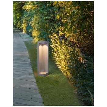 Nova Luce GRANTE kültéri állólámpa, szürke, 3000K melegfehér, max. 5W, 365 lm, 9790021