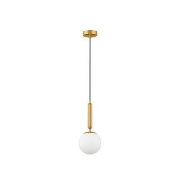 Nova Luce MONET függeszték, arany, E27 foglalattal, max. 1x12W, 9080124