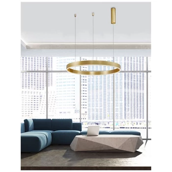 Nova Luce MOTIF 1 ágú függeszték, arany, 3000K melegfehér, beépített LED, 1x48W, 3360 lm, 9190648