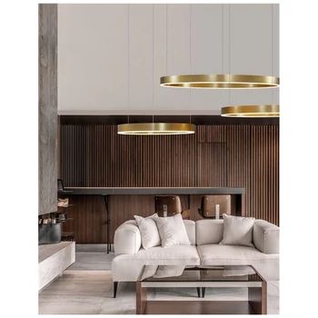 Nova Luce MOTIF 1 ágú függeszték, arany, 3000K melegfehér, beépített LED, 1x55W, 3800 lm, 9190655