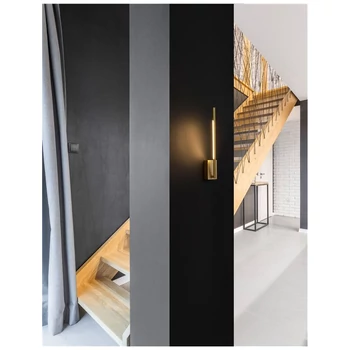 Nova Luce RACCIO fali lámpa, arany, 3000K melegfehér, beépített LED, 1x4W, 280 lm, 9180711