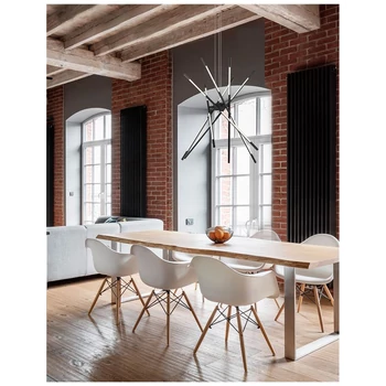 Nova Luce RACCIO fali lámpa, fekete, 3000K melegfehér, beépített LED, 1x56W, 4200 lm, 9180783