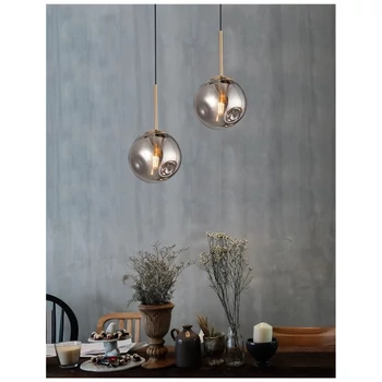 Nova Luce SPADA 1 ágú függeszték, szürke, E27 foglalattal, max. 1x12W, 9426751