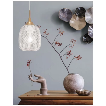 Nova Luce VARIO 1 ágú függeszték, üveg, E27 foglalattal, max. 1x12W, 9191541