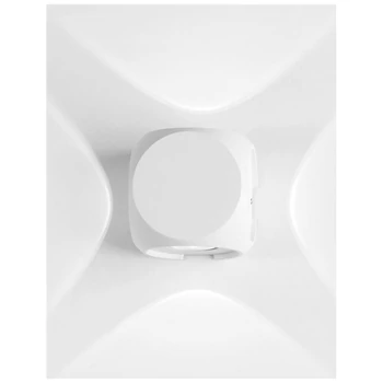 Nova Luce ZARI kültéri fali lámpa, fehér, 3000K melegfehér, beépített LED, 1x4W, 265 lm, 9226215