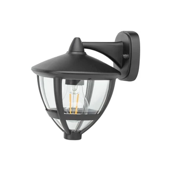 Nowodvorski AMELIA fali lámpa, fekete, E27 foglalattal, 1x10W, TL-10495