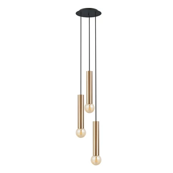 Nowodvorski BATON több ágú függeszték, arany, E27 foglalattal, 3x10W, TL-7855