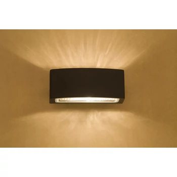 Nowodvorski BRICK kültéri fali lámpa, szürke, E27 foglalattal, 1x42W, TL-3408