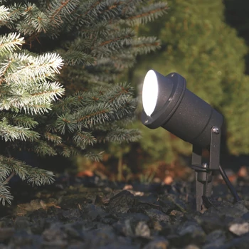 Nowodvorski BUSH kültéri leszúrható lámpa, szürke, GU10 foglalattal, 1x35W, TL-3401
