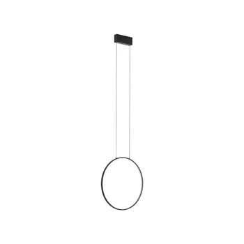 Nowodvorski CIRCOLO függeszték, fekete, Beépített LED, 1x18W, 560 lm, TL-10810