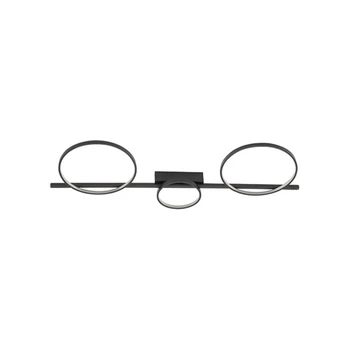 Nowodvorski CIRCOLO függeszték, fekete, Beépített LED, 1x33W, 1100 lm, TL-10816