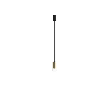 Nowodvorski CYLINDER 1 ágú függeszték, átlátszó, GU10 foglalattal, 1x10W, TL-7870