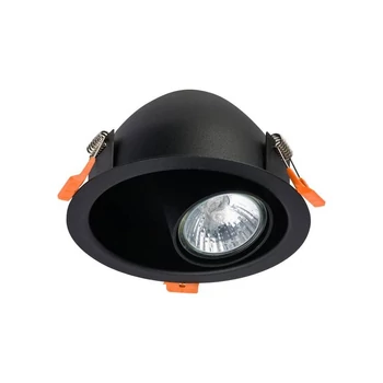 Nowodvorski DOT beépíthető lámpa, fekete, GU10 foglalattal, 1x10W, TL-8826