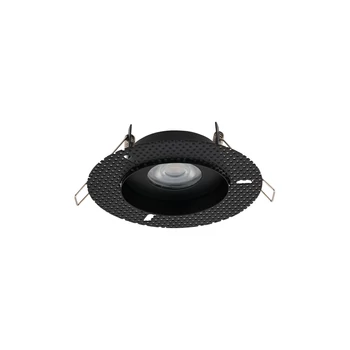 Nowodvorski ECHO fürdőszobai süllyeszthető lámpa, fekete, GU10 foglalattal, 1x15W, TL-8372