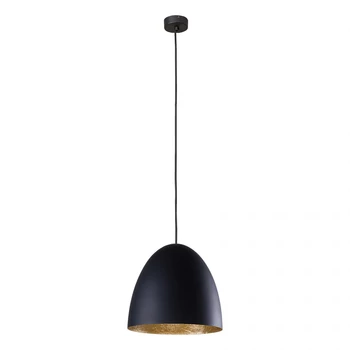Nowodvorski EGG 1 ágú függeszték, fekete, E27 foglalattal, 1x28W, TL-9022