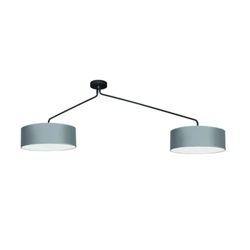 Nowodvorski FALCON több ágú függeszték, szürke, E27 foglalattal, 6x18W, TL-7948