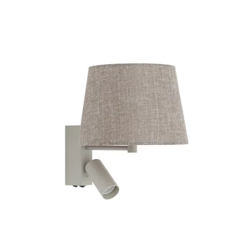 Nowodvorski Tutoia fali lámpa, bézs, E27 foglalattal, 2x10W, TL-11684