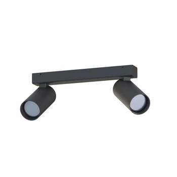 Nowodvorski Fourty mennyezeti lámpa, fekete, GU10 foglalattal, 2x10W, TL-10737