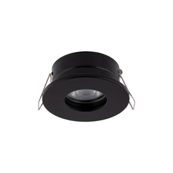 Nowodvorski GOLF fürdőszobai süllyeszthető lámpa, fekete, GU10 foglalattal, 1x15W, TL-8376