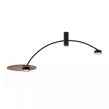 Nowodvorski HEFT mennyezeti lámpa, fekete, GX53 foglalattal, 2x8W, TL-10356