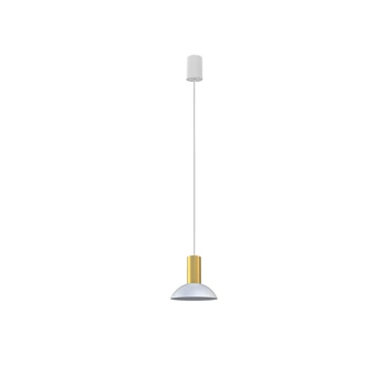 Nowodvorski HERMANOS 1 ágú függeszték, fehér, GU10 foglalattal, 1x10W, TL-8037