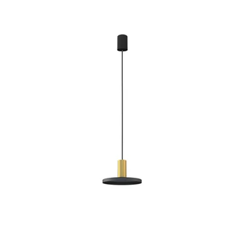 Nowodvorski HERMANOS 1 ágú függeszték, fekete, GU10 foglalattal, 1x10W, TL-8100