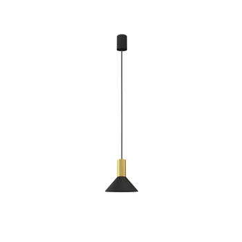 Nowodvorski HERMANOS 1 ágú függeszték, fekete, GU10 foglalattal, 1x10W, TL-8103