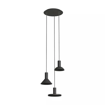Nowodvorski HERMANOS függeszték, fekete, GU10 foglalattal, 3x10W, TL-10905