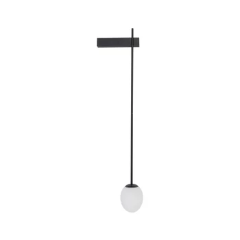 Nowodvorski ICE EGG fürdőszobai fali lámpa, fekete, G9 foglalattal, 1x25W, TL-8125