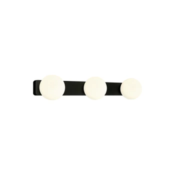 Nowodvorski BRAZOS fürdőszobai fali lámpa, fekete, G9 foglalattal, 3x25W, TL-8056