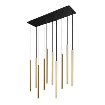 Nowodvorski LASER több ágú függeszték, réz, G9 foglalattal, 10x10W, TL-8924