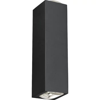 Nowodvorski LENS kültéri fali lámpa, lefelé és felfelé világít, fekete, Beépített LED, 1x4W, 110 lm, TL-9112