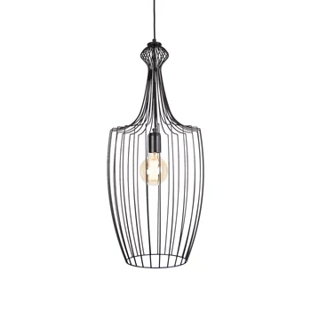 Nowodvorski LUKSOR 1 ágú függeszték, fekete, E27 foglalattal, 1x42W, TL-8847
