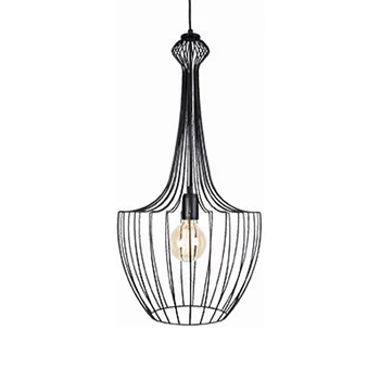 Nowodvorski LUKSOR 1 ágú függeszték, fekete, E27 foglalattal, 1x42W, TL-8851