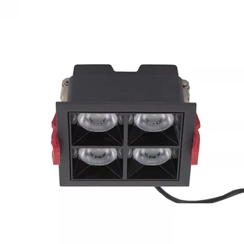 Nowodvorski MIDI besüllyeszthető lámpa, fekete, Beépített LED, 1x16W, 1400 lm, TL-10061