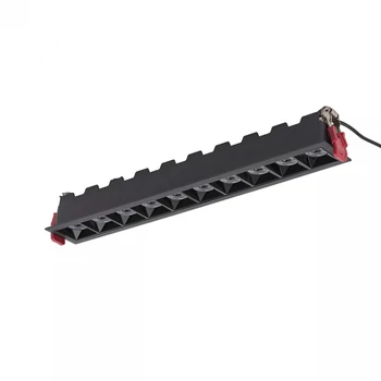 Nowodvorski MIDI besüllyeszthető lámpa, fekete, Beépített LED, 1x40W, 3300 lm, TL-10063